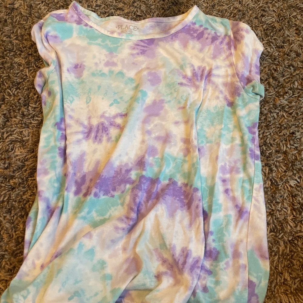 Tie Dye children’s place girl summer shirt